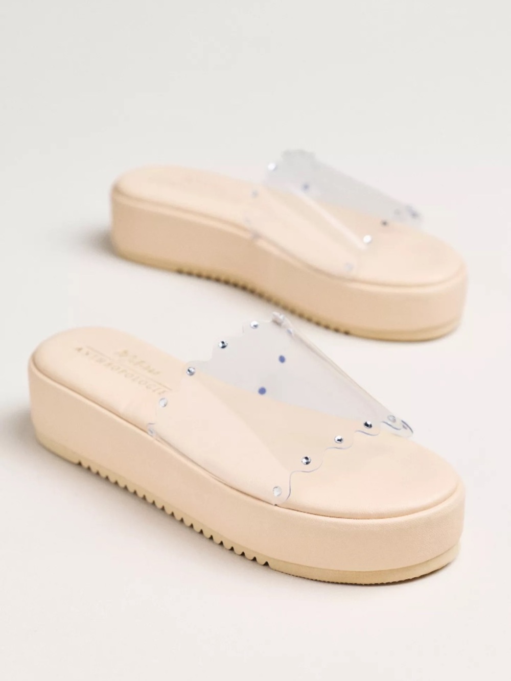 Anthropologie Beach By Matisse Jelly Platform Sandals size 10 NIB